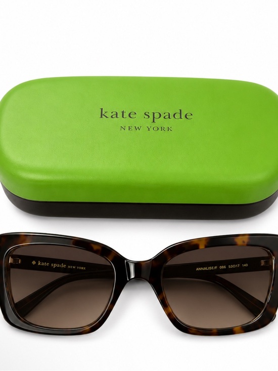 kate spade Accessories - NEW kate spade Tortoise Square Sunglasses with Brown Gradient Lenses
